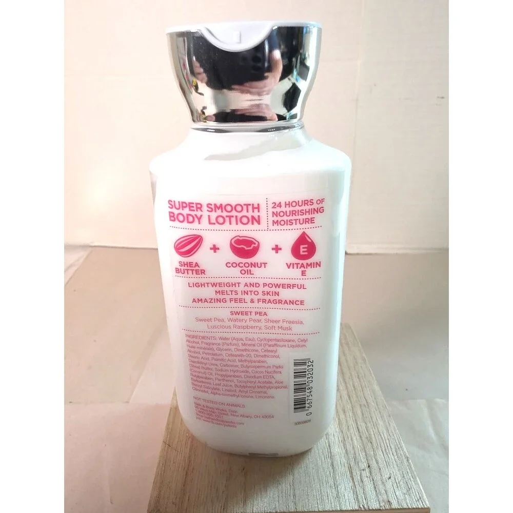 New Bath & Body Works Sweet Pea Body Lotion 8 fl oz